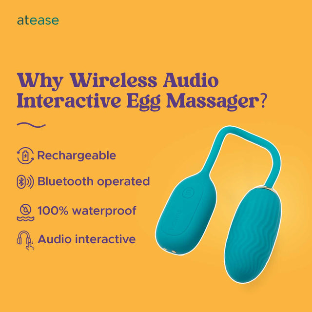 Wireless Audio Interactive Egg Massager | Natalya